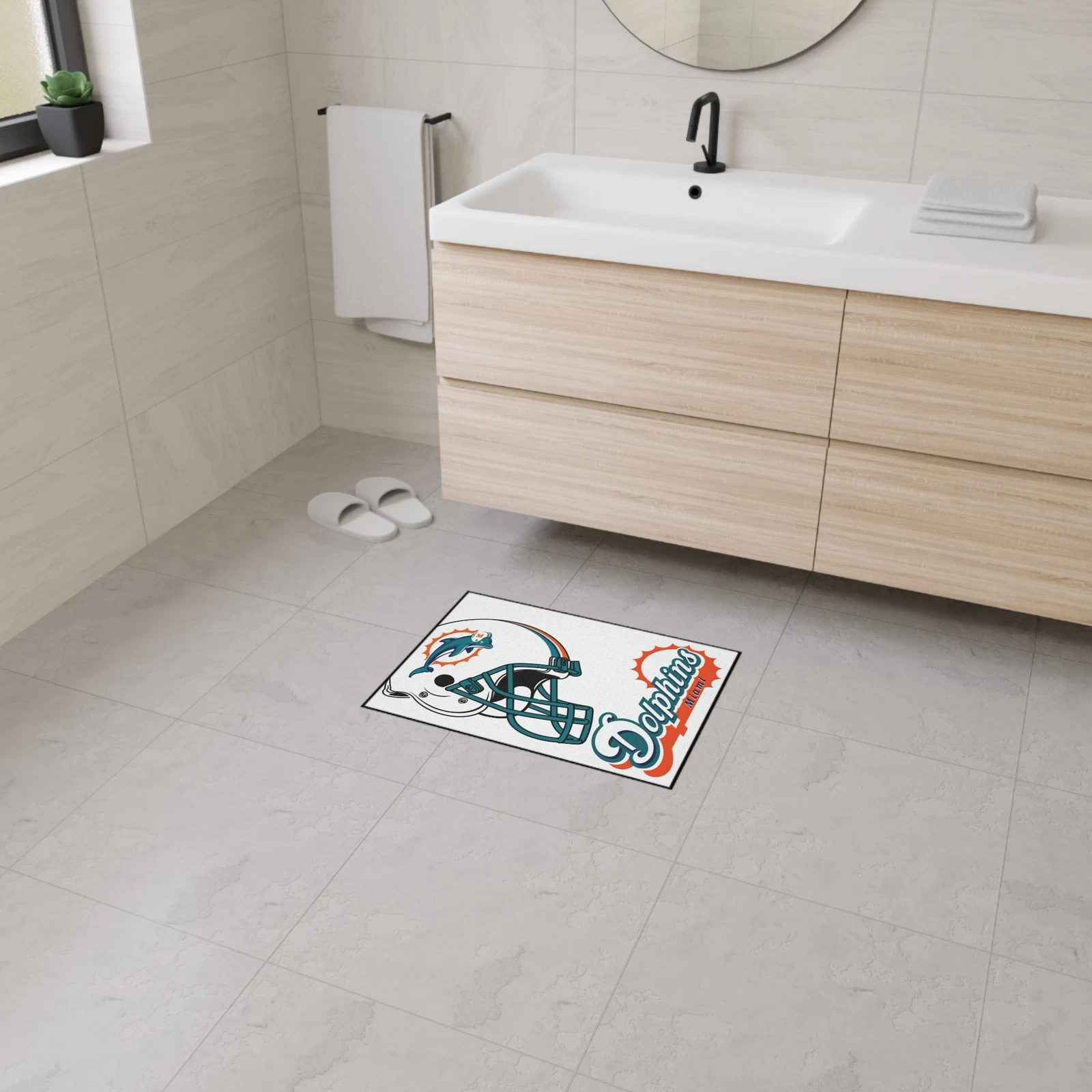 Miami Dolphins Heavy Duty Doormat