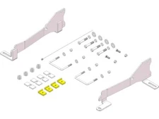 For Silverado 1500 LD Fifth Wheel Trailer Hitch Mount Kit Husky Towing 29585MNMZ