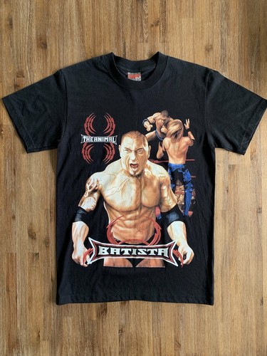 WWE Size M The Animal Batista Black T 