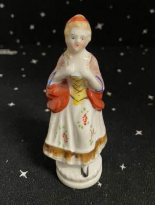 Vintage Occupied Japan Lady Figurine Ceramic 1947-1952 4