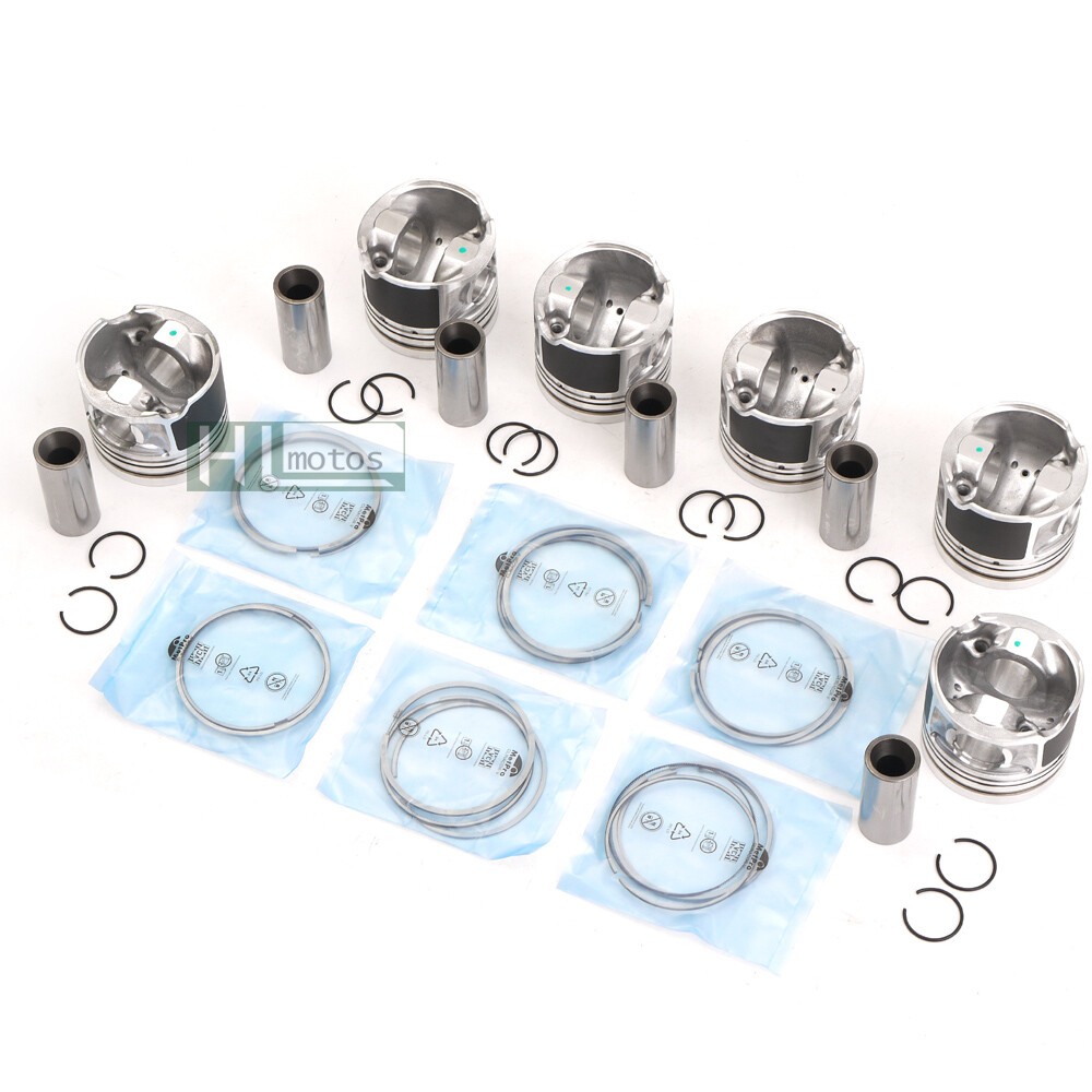 STD MAHLE Pistons & Rings Set Φ83mm for Audi A6 Q5 Q7 VW Touareg 3.0