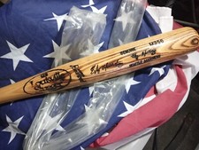 EDGAR MARTINEZ Autographed Louisville Slugger Game Model M356 Bat Mariners HOF