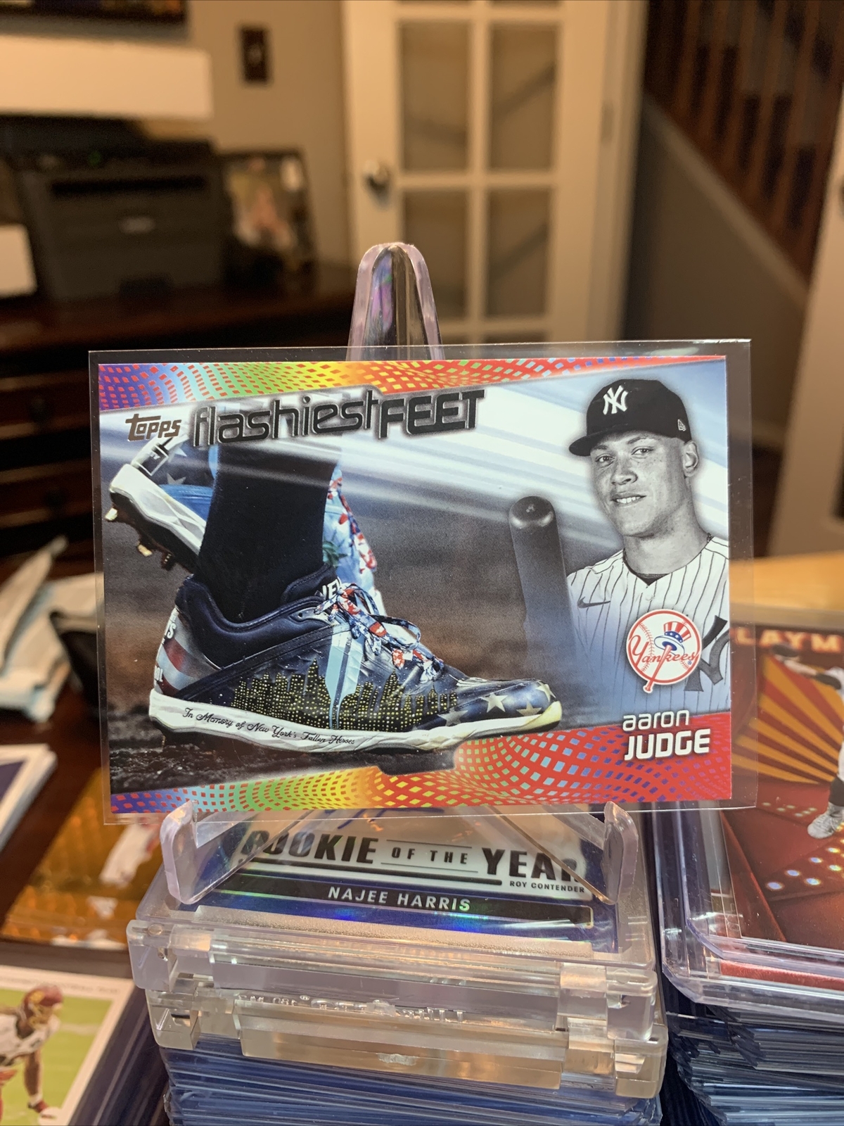 Aaron Judge 2022 Topps Series 1 Flashiest Feet FF-11 New York Yankees