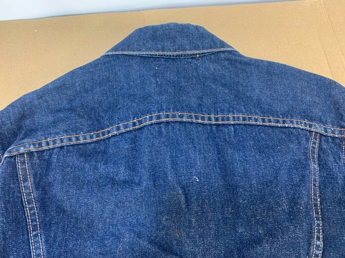 Rare Minty Vintage Big E Levis Denim Jean Type 3 III Work Chore Coat Jacket USA - Picture 11 of 12