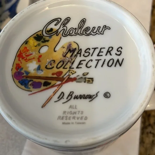 New Chaleur Master Collection By Varius Well Known Artists Mug Rare find - Picture 3 of 4