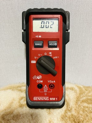Benning 44027  MM 1 Multimetro portatile digitale CAT III 600 V Display (Counts)