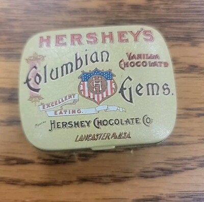 Hershey's Columbian Gems Nostalgic Collector  2  Tin 1982 (SA1)
