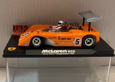 Slot Car Vanquish MG CA23 McLaren M8D #5 1st Bridgehampton 1969 Denny Hulme