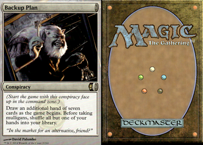 Magic the Gathering -MTG-Backup Plan