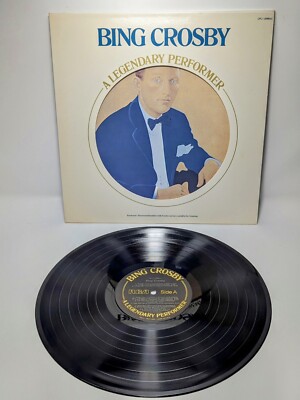Bing Crosby   A Legendary Performer1977RCA CLP-1-2086(e) Illustrated Book With