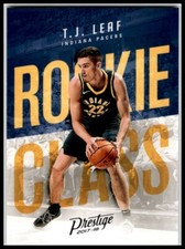 2017 Panini Prestige #18 T.J. Leaf Rookie Class