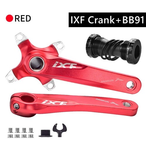 MTB Bicycle Integrated Crankset 104BCD 170mm Crank Chainring 32/34/36/38T - Picture 14 of 44