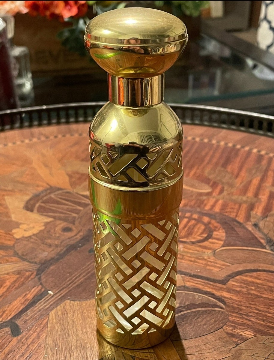 Vintage GUERLAIN Shalimar Refill Perfume Bottle 1982 Paris Gold