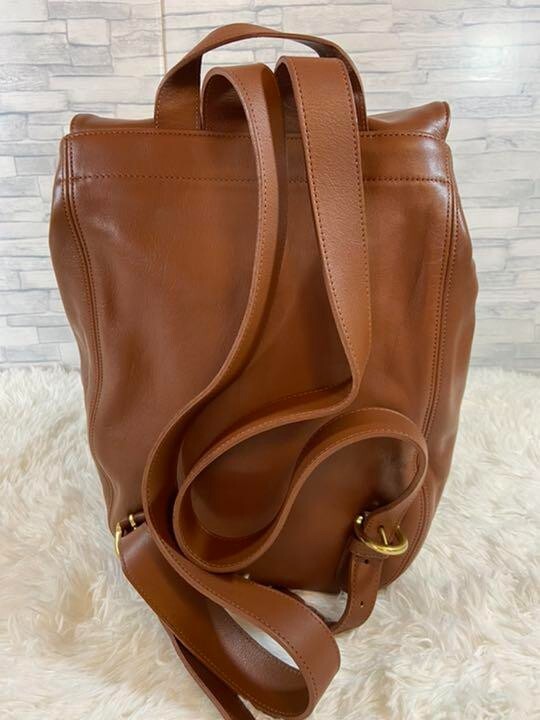 OLD COACH Vintage Backpack 4134 bag Leather brown #11 | eBay