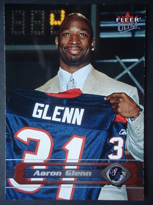 NFL 28 Aaron Glenn Houston Texans Fleer Ultra 2002