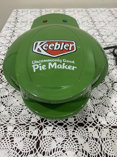 Keebler Mini Pie Maker Electric Non Stick PPM-1K Green Tested Working No Manual