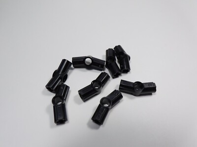 LEGO Lot of 8 Black Technic Axle Pin Connectors #3 M9