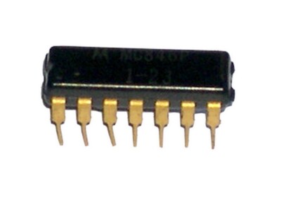 MC844P MOTOROLA Dip14 Gold Stift Very Old Ic