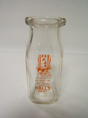 Selinsgrove Dairies Quart Milk Bottles PA TSPQ Cup-O-Graph
