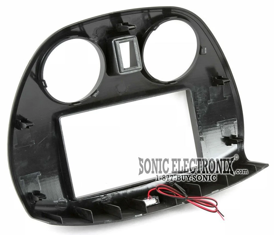 Kit de tablero de instalación DIN simple/doble Scosche MI3017B para Mitsubishi Eclipse 2006+ Foto 3 de 4