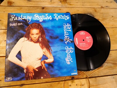BLACK BOX FANTASY MAXI 45T NO LP VINYL EX COVER EX ORIGINAL 1990