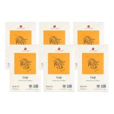Goji Herb Tea by Health King 6 Boxes of 20 Teabags Each