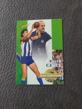 1995 Select Jesaulenko's WAYNE CAREY NORTH MELBOURNE KANGAROOS AFL CARD