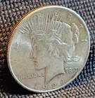 1924 Peace Silver Dollar - Fineness .90 - AU Condition