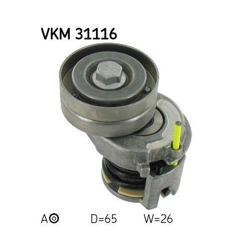 Riemenspanner Keilrippenriemen SKF VKM 31116 FüR Audi Seat Skoda VW Mitte Rechts-image