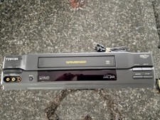 Vintage Toshiba M-683 4-Head VHS VCR Video Cassette Recorder Tested No Remote