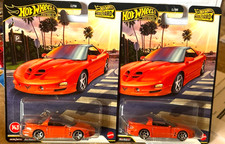 Hot Wheels Premium Boulevard~2002 PONTIAC FIREBIRD - Real Riders**Lot of 2
