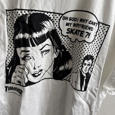 Thrasher Magazine Boyfriend Can t Skate Unisex T Shirt Size XL