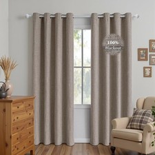 RainCharm Blackout Curtains 108 Inches Long, Bedroom Curtains 2 Panel Sets, Ligh
