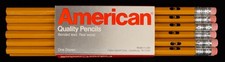 Vintage Faber Castell American Quality No.3 Pencils One Dozen NEW