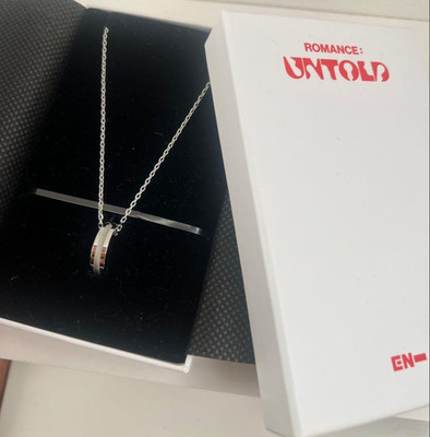 ENHYPEN SUNOO ROMANCE UNTOLD OFFICIAL RING NECKLACE No photo card NEW Kpop rare