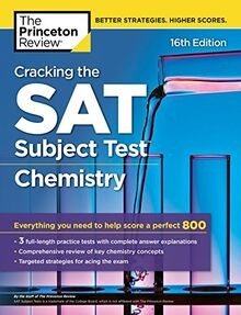 Cracking the SAT Subject Test in Chemistry, 16th Edition... | Buch | Zustand gut