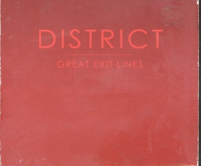 District Great Exit Lines CD Europe Golf 2006 with outer slipcase. Has sticker