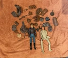 Johnny West By Marx lot. Includes two 12” Figures And Accessories