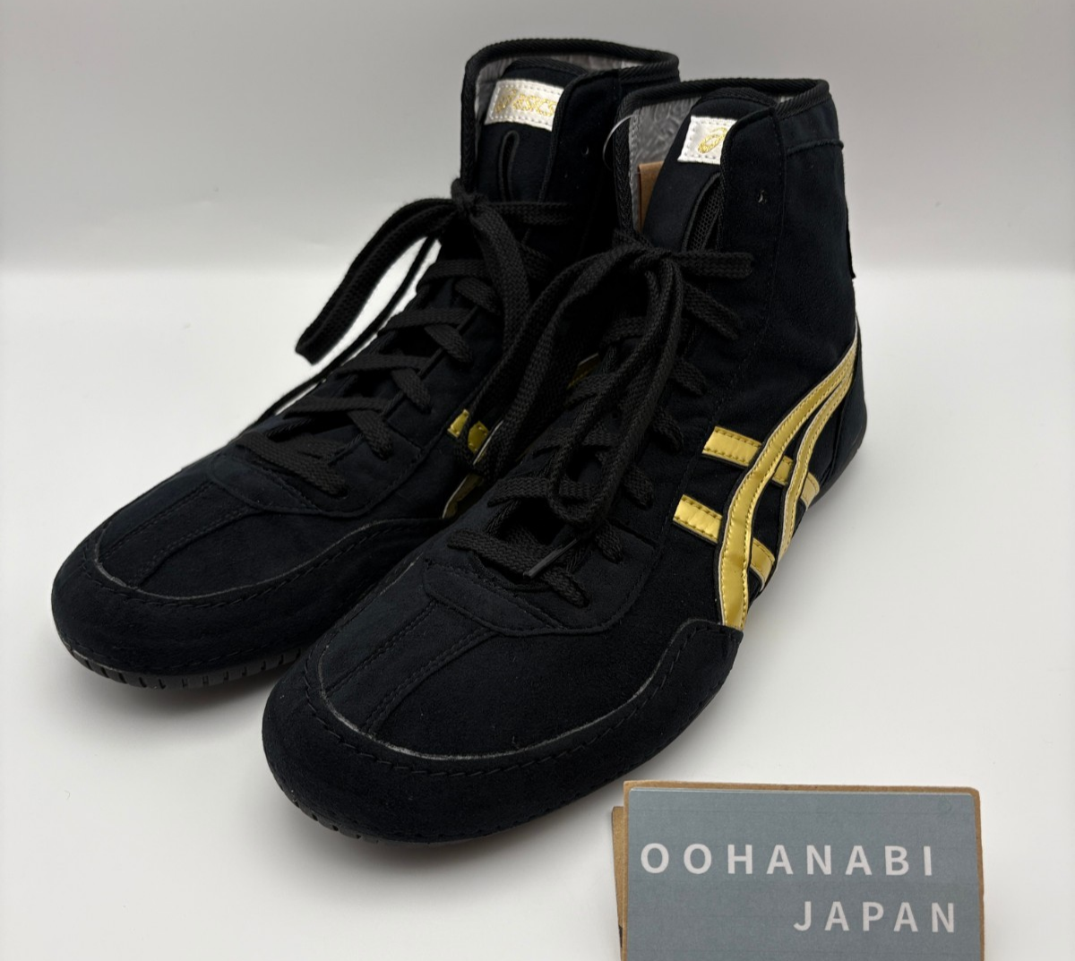 ASICS EX-EO Wrestling Boxing Shoes New model TWR900 1083A001 BLACK