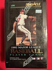 1992 score pinnacle baseball box series 1