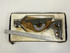 General Tools MG-S280-4R Combination Square Set Center Protractor Heads USA