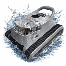 Cordless Robotic Pool Cleaner Wall Climbing Automatic Pool Robot Swimming Pools