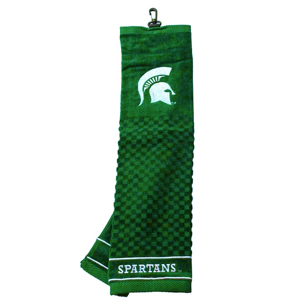 Вышитое полотенце для гольфа NEW Team Golf Michigan State Spartans - 16 x 22