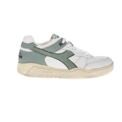diadora B.560 Used Lace Up  Mens Green Sneakers Casual Shoes 180117-70139