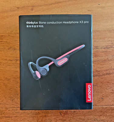 New Lenova Thinkplus X3 Pro Conduction Wireless Earphone Over the Ear Headphones