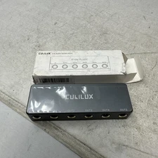 Cubilux 1/4" 5 WAY Audio Splitter, BLACK AS-K1