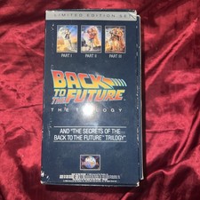 Back to the Future Trilogy and the Secrets of the Trilogy VHS, 1991, Limited...