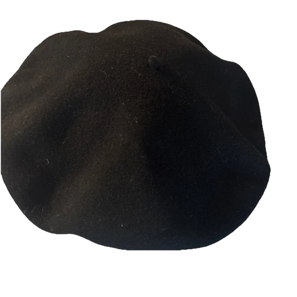 Boina Vasca Alpina Super Lujo Negra Hecha en España  Foto 3 de 4