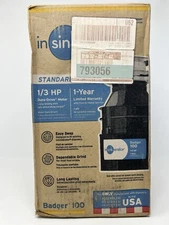 NEW! InSinkErator Badger 100 Standard 1/3 HP Continuous Feed Garbage Disposal