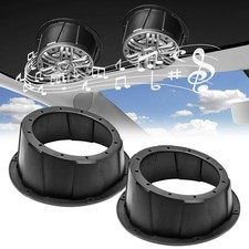 RECOIL USP65B Pairs of 6.5-Inch Speaker Pods, Universal 6.5  Angled black